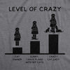  Level Of Crazy Crazy Cat Lady Womens T Shirt 