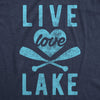  Live Lake Love Womens T Shirt 