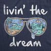  Livin The Dream Womens T Shirt 