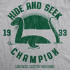  Loch Ness Hide And Seek Champion Womens T Shirt 
