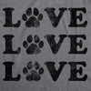 Love 3 Paws Womens T Shirt 