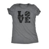  Love Baseball Womens T Shirt 