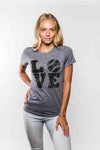  Love Baseball Womens T Shirt 