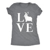  Love Bunny Womens T Shirt 