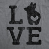  Love Corgi Womens T Shirt 