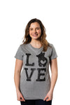  Love Corgi Womens T Shirt 