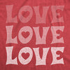  Love Love Love Womens T Shirt 
