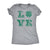  Love Lucky Clover Womens T Shirt 