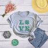  Love Lucky Clover Womens T Shirt 