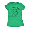  Love Prey Eat Womens T Shirt 