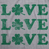  Love Shamrock Womens T Shirt 