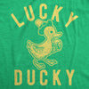  Lucky Ducky Womens T Shirt 