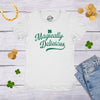  Magically Delicious White Shirt Glitter Ink Womens T Shirt 