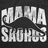  Mamasaurus Silhouette Womens T Shirt 