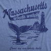  Massachusetts Whale Watch Womens T Shirt 