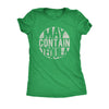  May Contain Tequila Womens T Shirt 