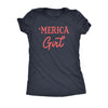  Merica Girl Womens T Shirt 