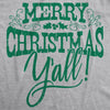  Merry Christmas Yall Womens T Shirt 