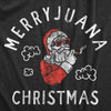  Merryjuana Christmas Womens T Shirt 