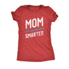  Mom Just Like My Dad But Smarter Womens T Shirt 