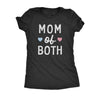  Mom Of Both Womens T Shirt 