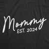  Mommy Est 2024 Womens T Shirt 