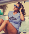  Mommy Shark Womens T Shirt 