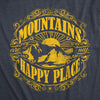  Mountains Are My Happy Place Womens T Shirt 
