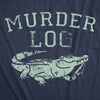  Murder Log Womens T Shirt 