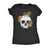  Mushroom Skull Womens T Shirt 