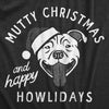  Mutty Christmas And Happy Howlidays Womens T Shirt 