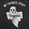  My Favorite Spirit Tequila Womens T Shirt 