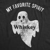  My Favorite Spirit Whiskey Womens T Shirt 