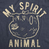  My Spirit Animal Sloth Womens T Shirt 