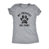  My Therapist Has Paws Womens T Shirt 