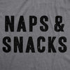 Naps And Snacks Womens T Shirt 