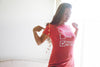  Naughty List Nice List Tried My Best Womens T Shirt 