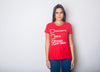  Naughty List Nice List Tried My Best Womens T Shirt 