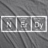  Nerdy Periodic Table Womens T Shirt 