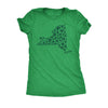  New York State Clovers Womens T Shirt 