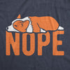  Nope Corgi Womens T Shirt 