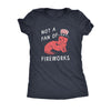  Not A Fan Of Fireworks Womens T Shirt 