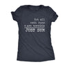  Not All Math Puns Are Terrible Just Sum Womens T Shirt 
