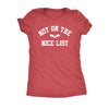  Not On The Nice List Womens T Shirt 