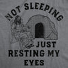  Not Sleeping Just Resting My Eyes Womens T Shirt 