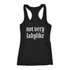 Not Very Ladylike Womens Tank Top