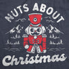  Nuts About Christmas Womens T Shirt 