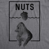  Nuts Jaws Squirrel Parody Womens T Shirt 