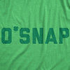  O Snap Womens T Shirt 