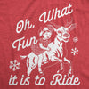  Oh What Fun It Is To Ride Womens T Shirt 